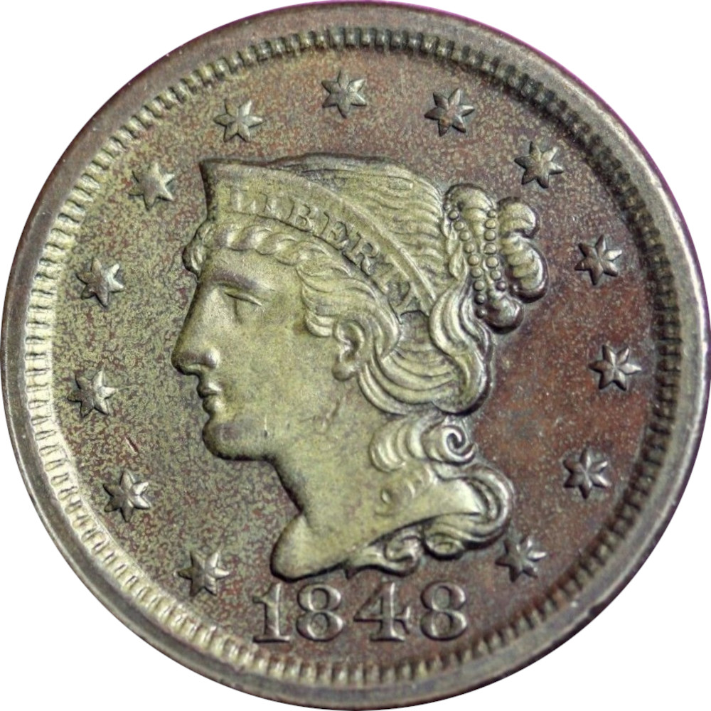 1848-1c-Braided-Hair-Large-Cent